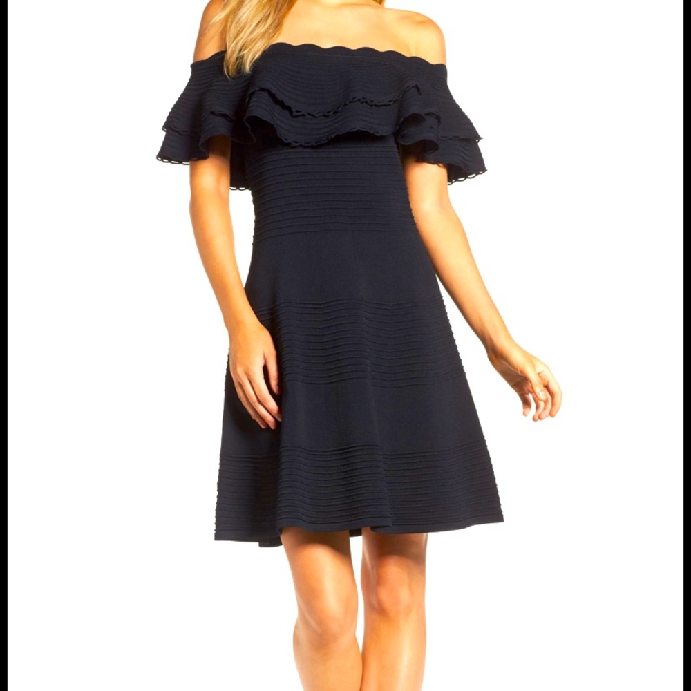 Eliza J. Fit Flare Dress - S